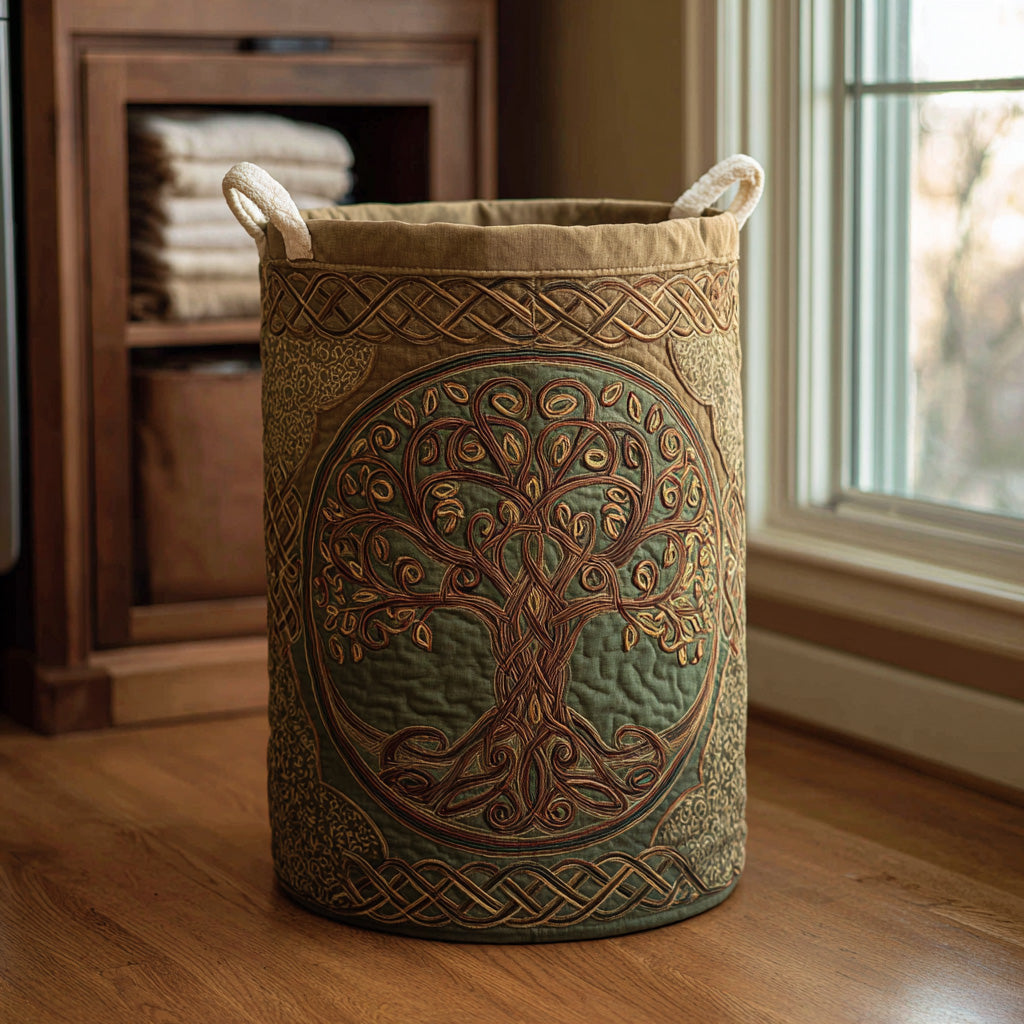 Lebensbaum | Handcrafted Laundry Basket
