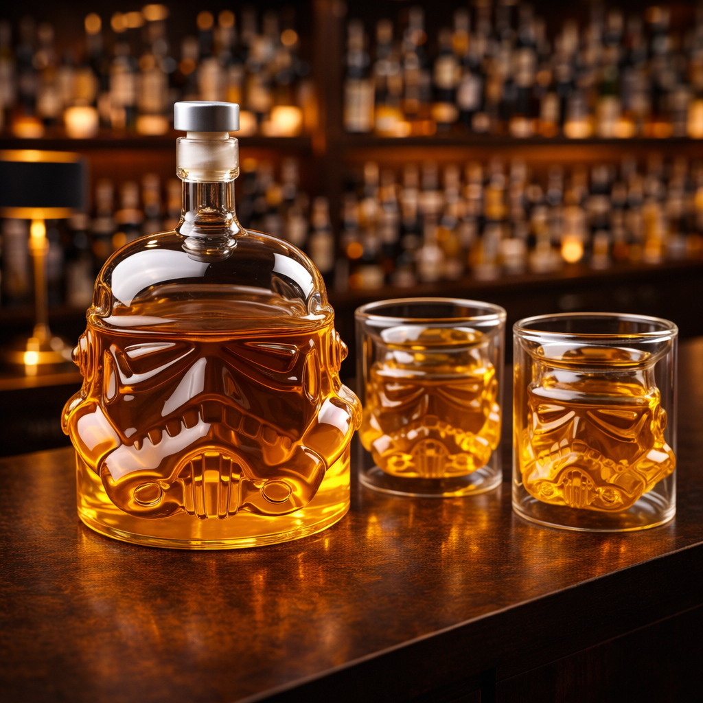Whisky-Set: Flasche mit passenden Gläsern