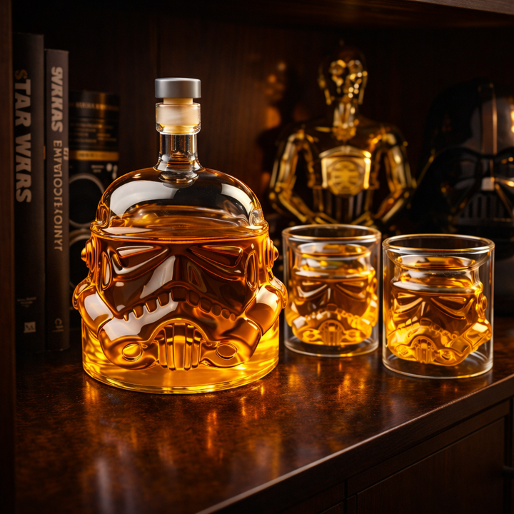 Whisky-Set: Flasche mit passenden Gläsern