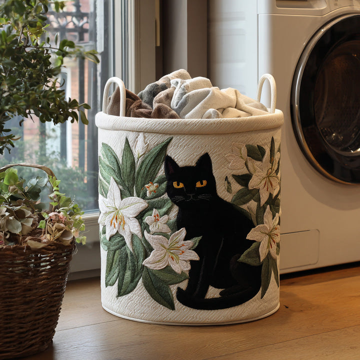 Handgefertigter Gepolsterter Katzenkorb