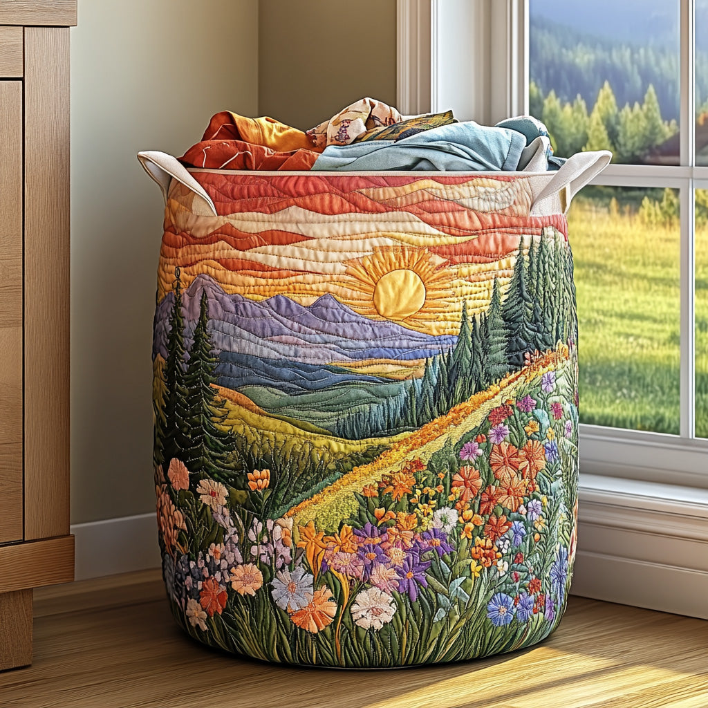 Pradera Brillante | Handcrafted Laundry Basket