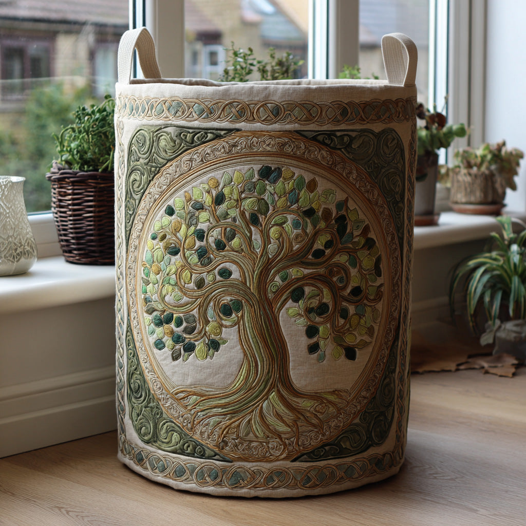 Lebensbaum | Handcrafted Laundry Basket