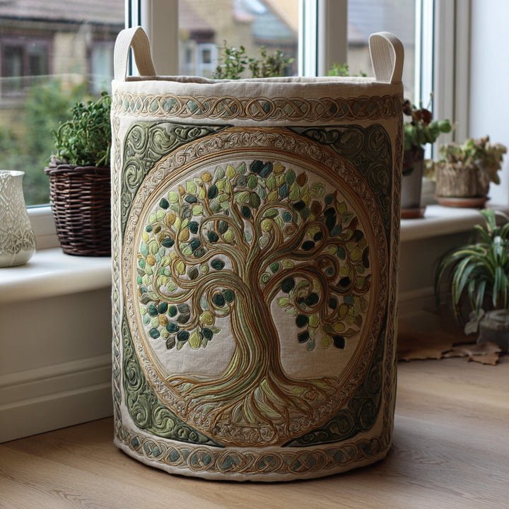 Lebensbaum | Handcrafted Laundry Basket
