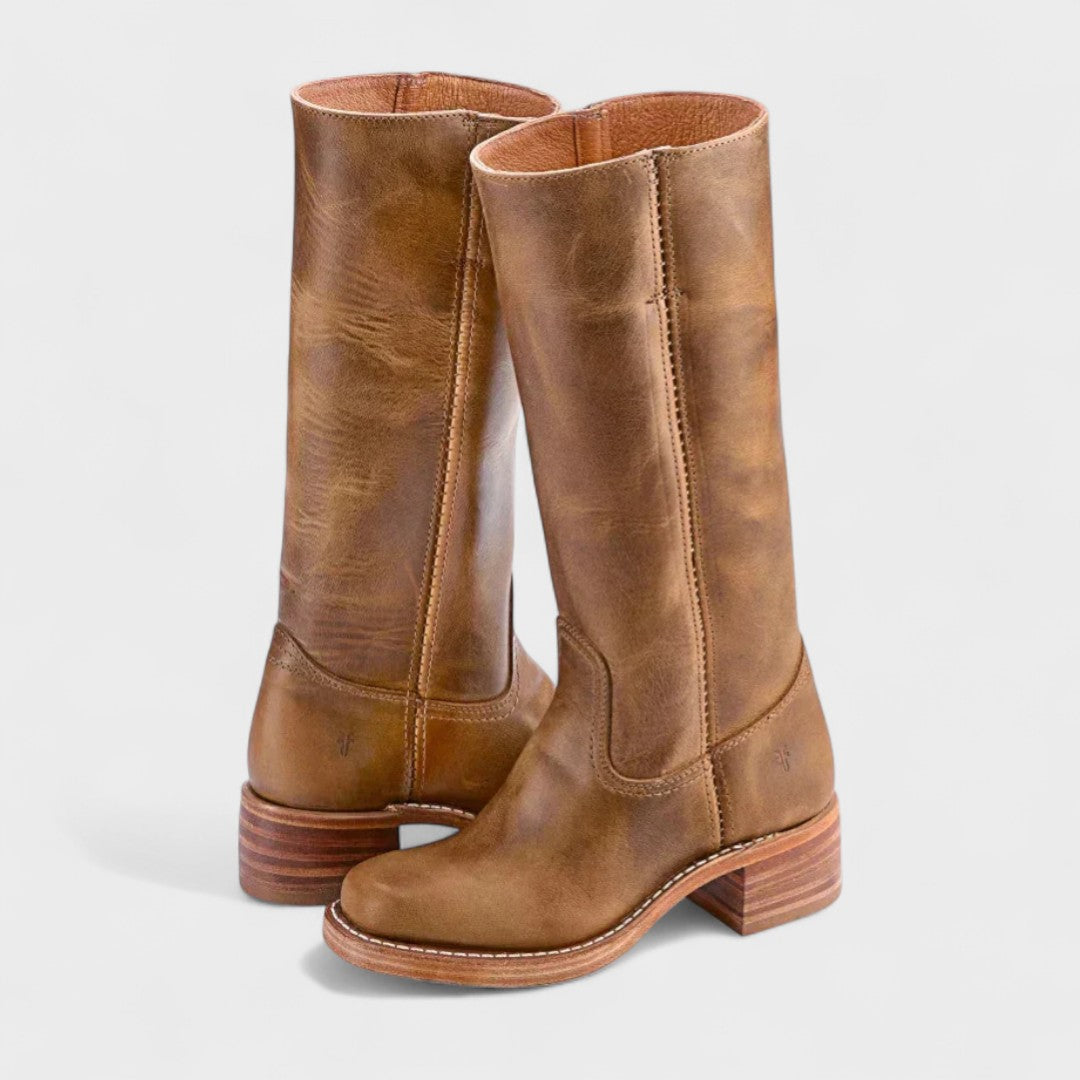 Christa | Klassische Reitstiefel mit hohem Schaftdesign