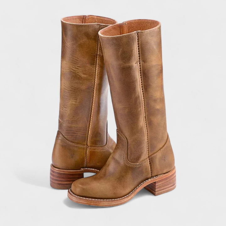Christa | Klassische Reitstiefel mit hohem Schaftdesign