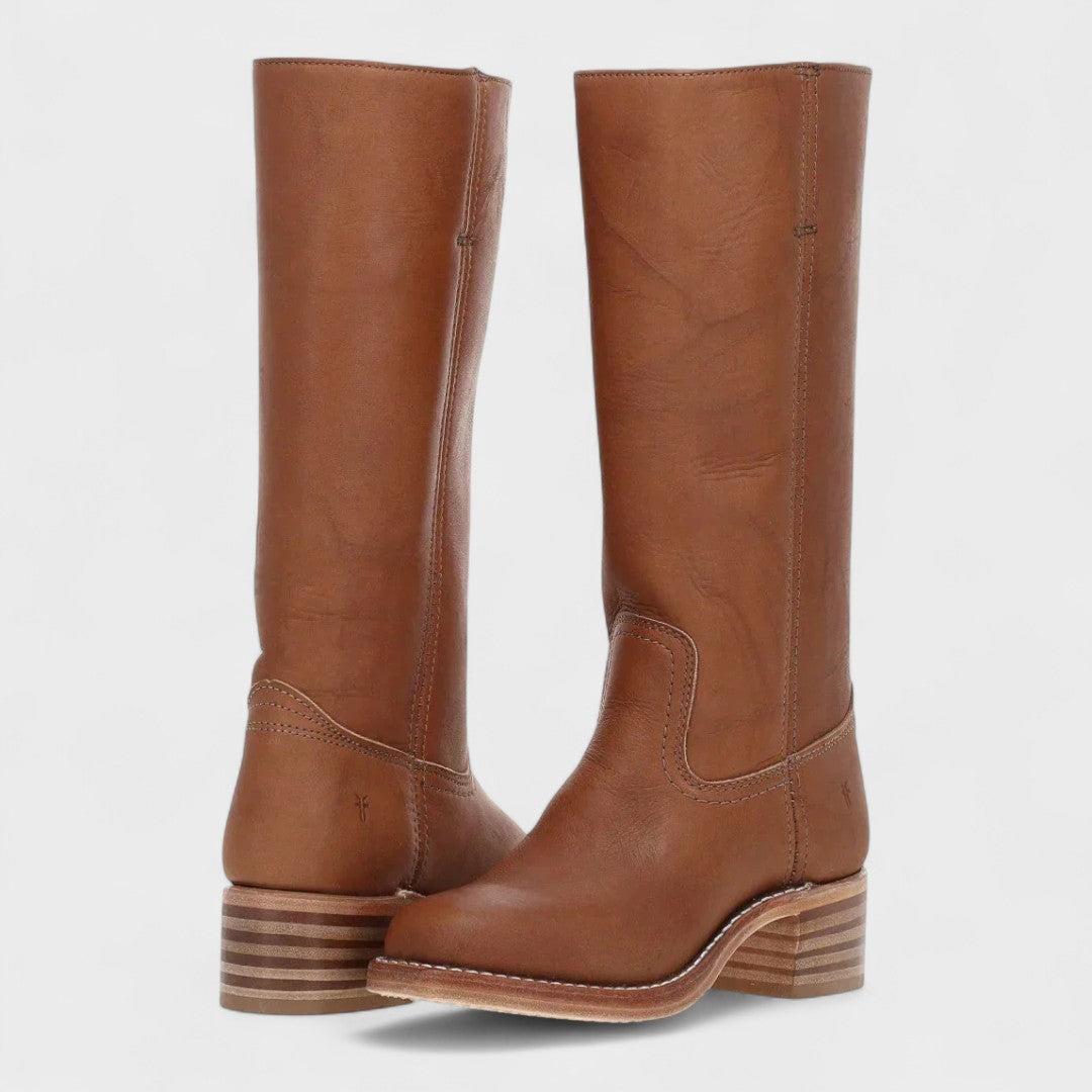 Christa | Klassische Reitstiefel mit hohem Schaftdesign