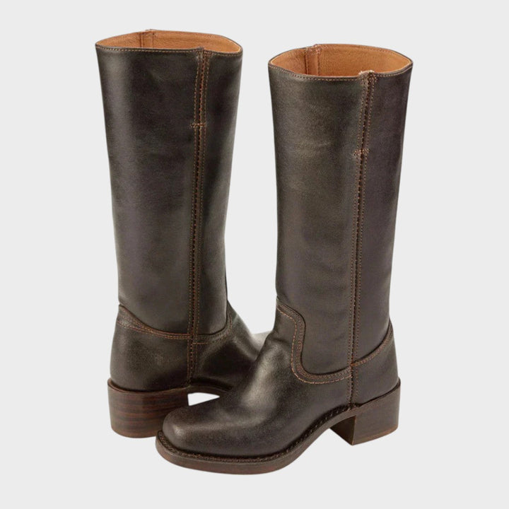 Christa | Klassische Reitstiefel mit hohem Schaftdesign