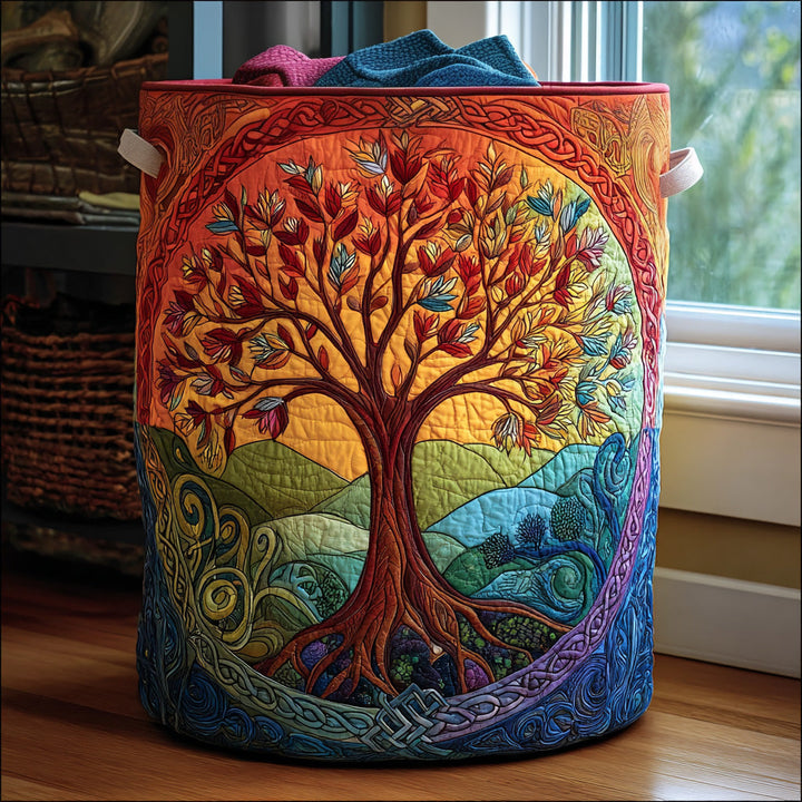 Lebensbaum | Handcrafted Laundry Basket