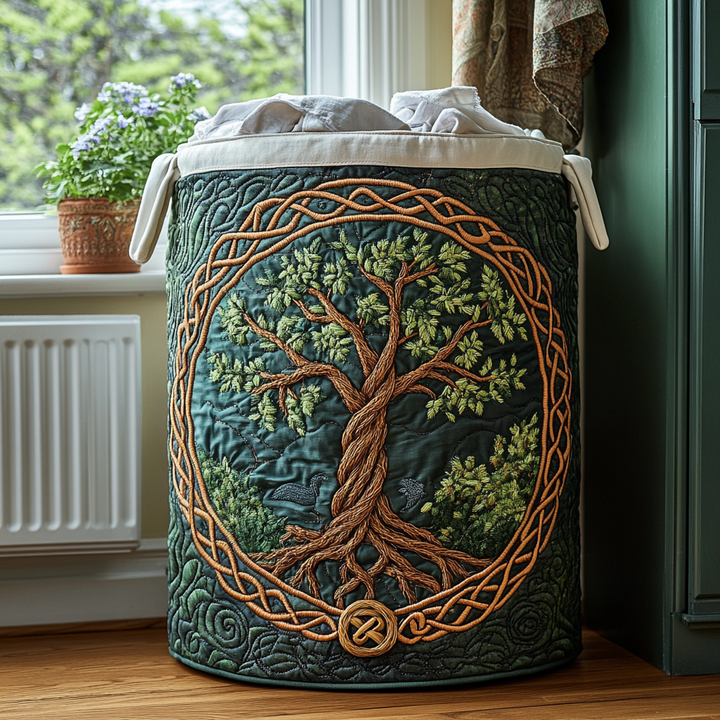 Lebensbaum | Handcrafted Laundry Basket