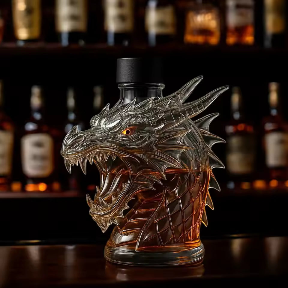 Whiskyflasche - Drachen-Sonderausgabe
