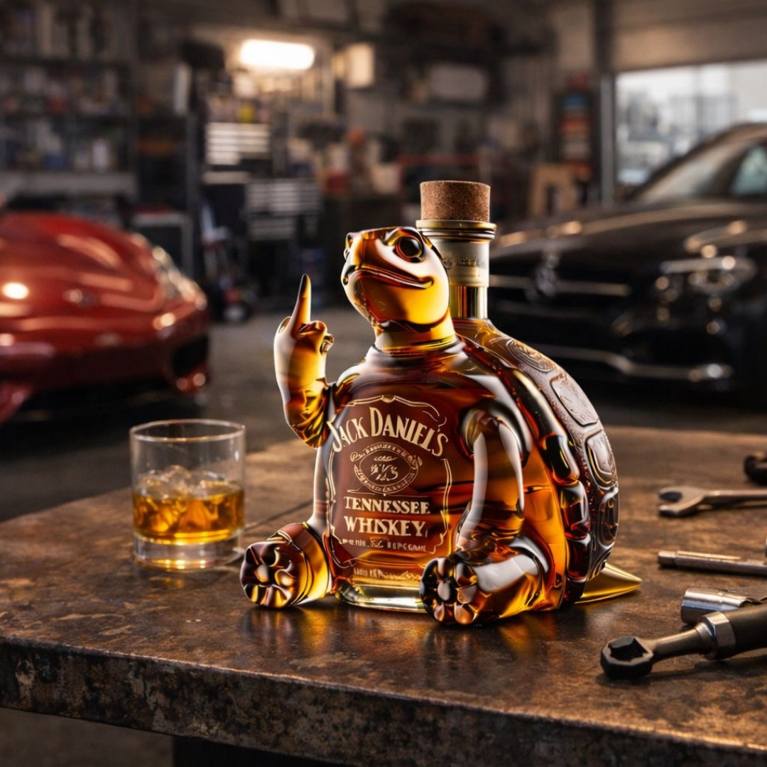 Jack Daniel's Tortuga Edition Whisky Bottle