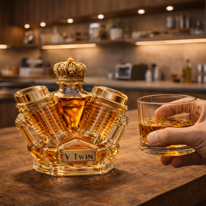 Whisky-Flasche - V8 Sonderausgabe