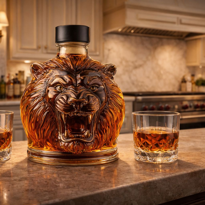 Löwenedition Whiskyflasche