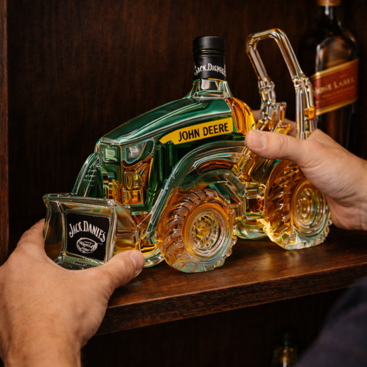 Jack Daniel's Whiskyflasche - Traktorausgabe