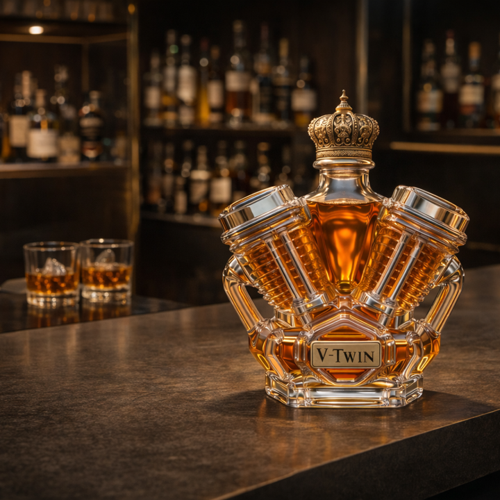 Whisky-Flasche - V8 Sonderausgabe