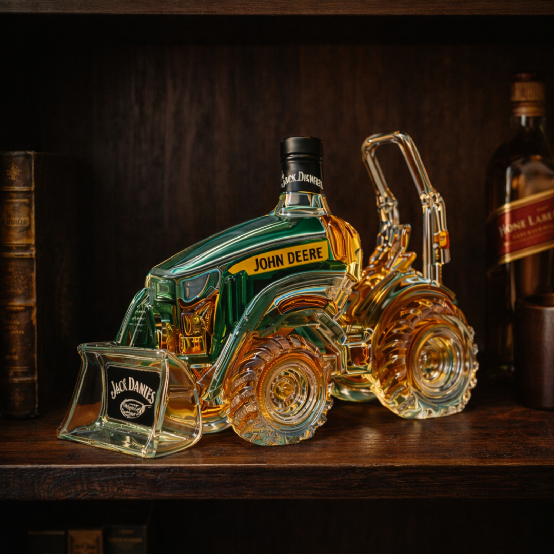 Jack Daniel's Whiskyflasche - Traktorausgabe