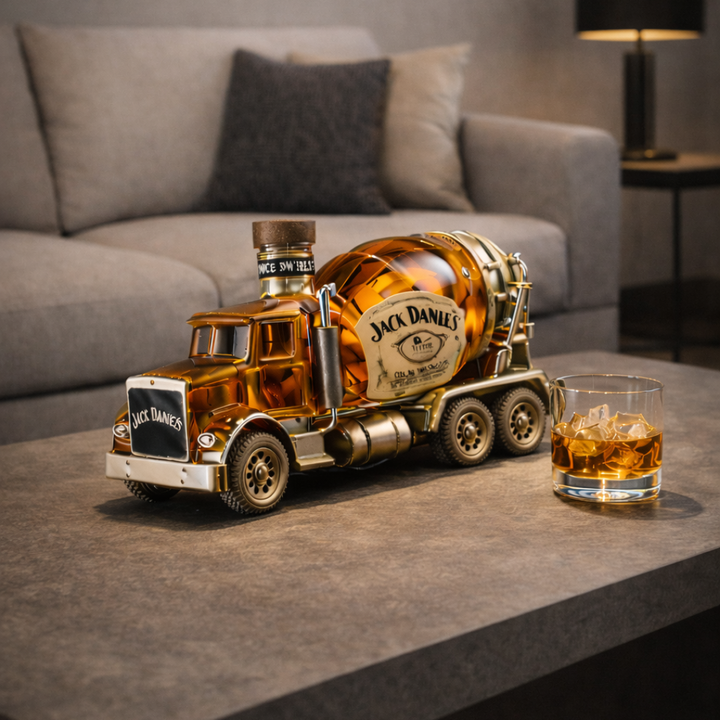 Jack Daniel's Whiskyflasche - Lkw-Sonderedition