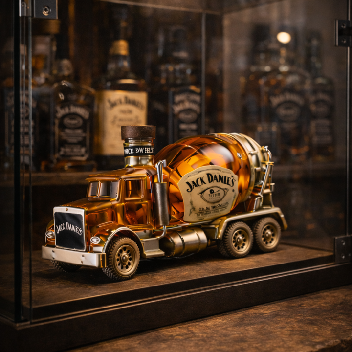 Jack Daniel's Whiskyflasche - Lkw-Sonderedition