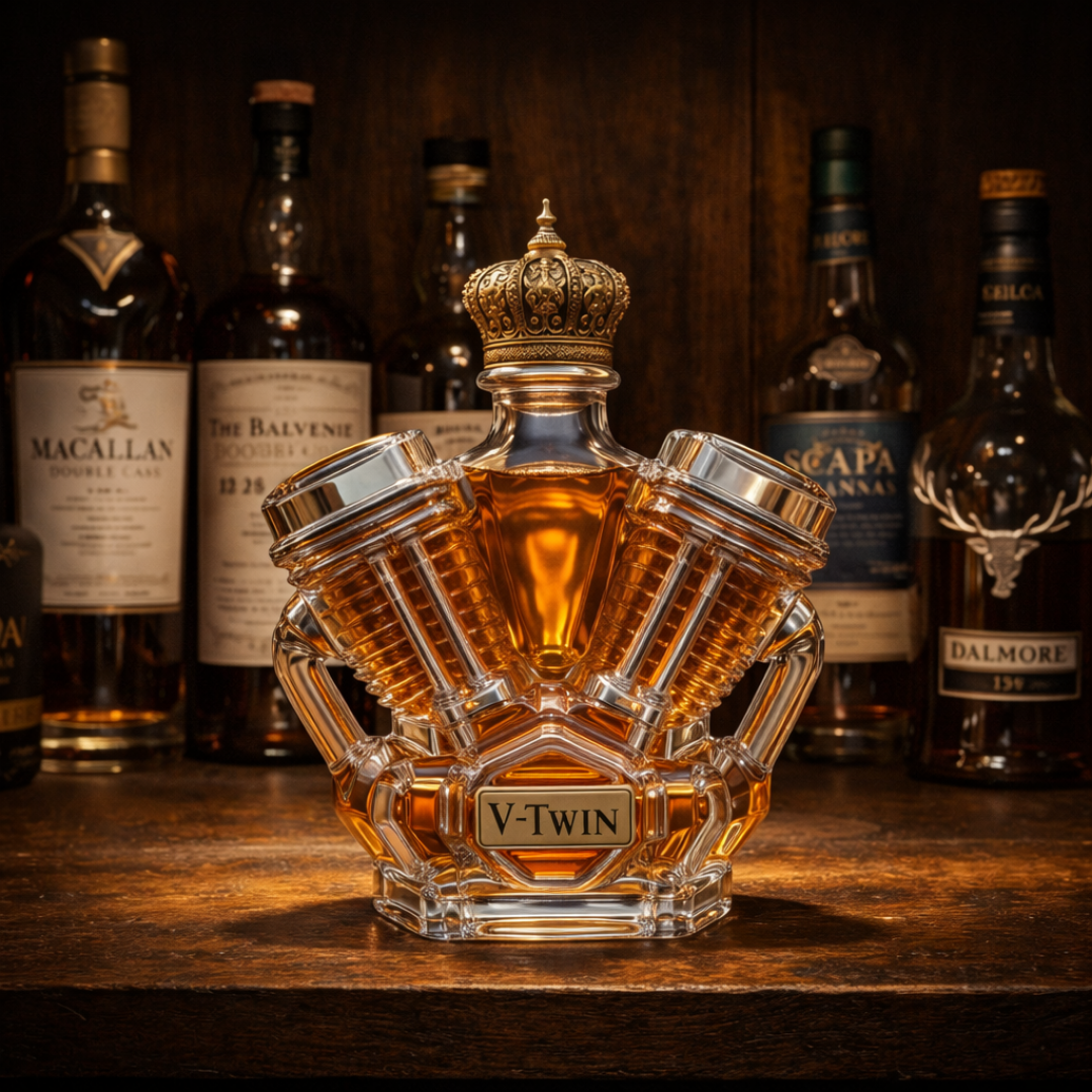 Whisky-Flasche - V8 Sonderausgabe