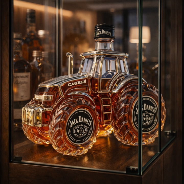Whisky-Flasche - Limitierte Traktor-Sonderausgabe