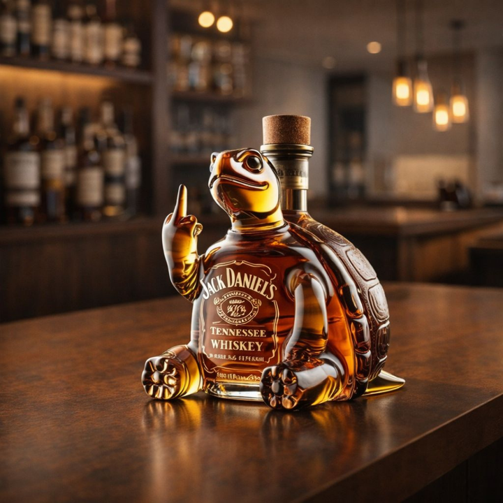 Jack Daniel's Tortuga Edition Whisky Bottle