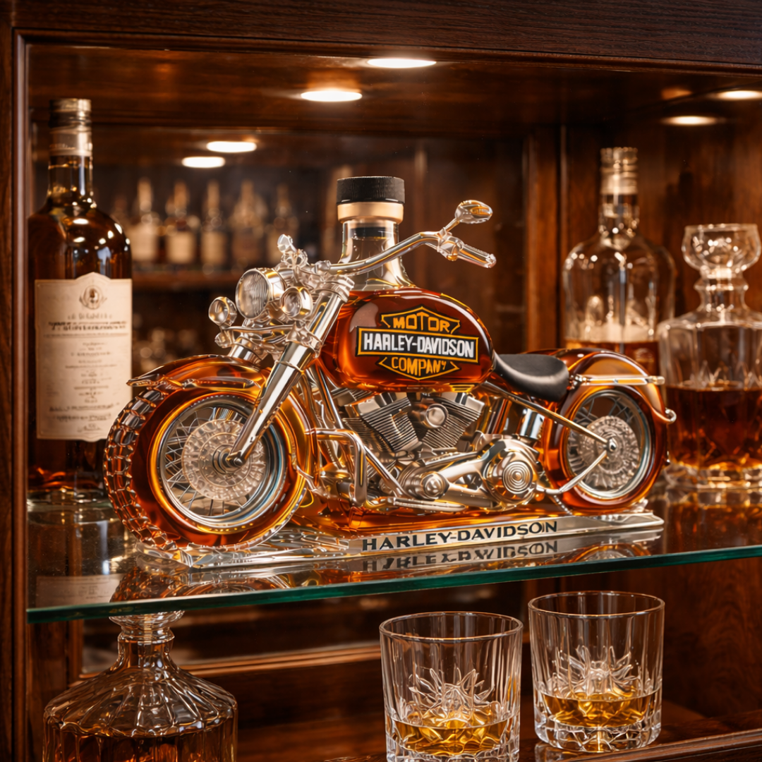 Harley Davidson Edition Whisky Bottle