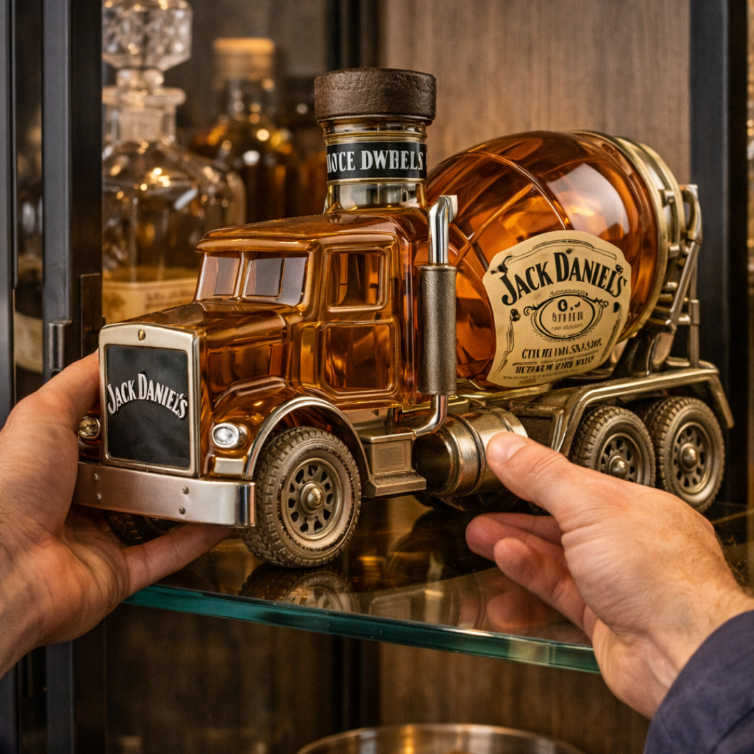 Jack Daniel's Whiskyflasche - Lkw-Sonderedition