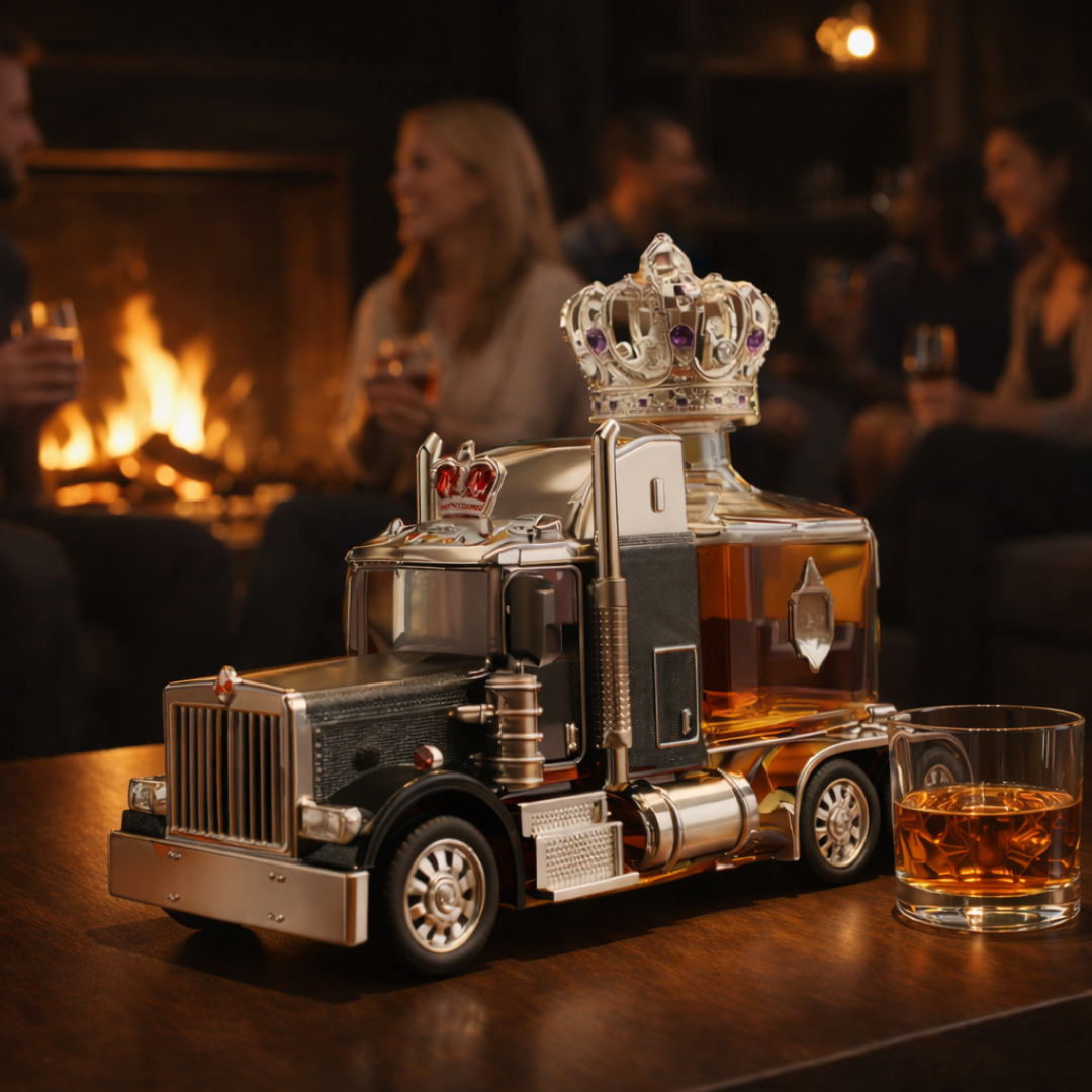 Whisky-Flasche - Edition für Straßenlastwagen