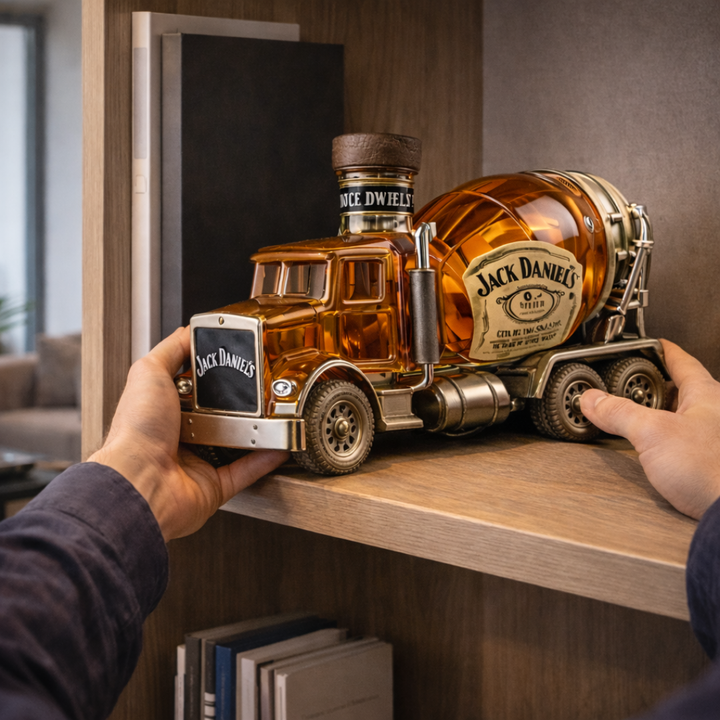 Jack Daniel's Whiskyflasche - Lkw-Sonderedition