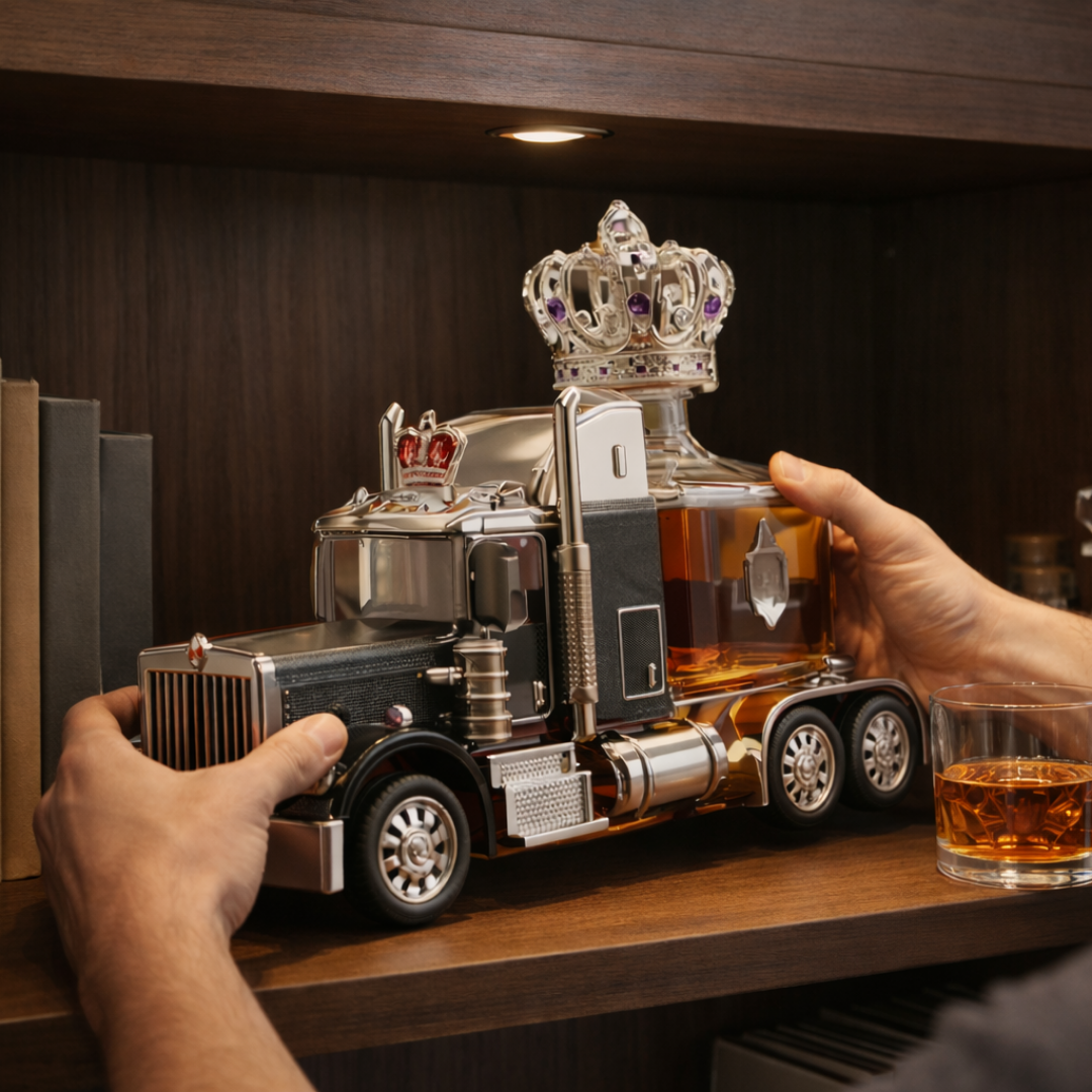 Whisky-Flasche - Edition für Straßenlastwagen