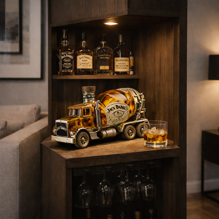 Jack Daniel's Whiskyflasche - Lkw-Sonderedition