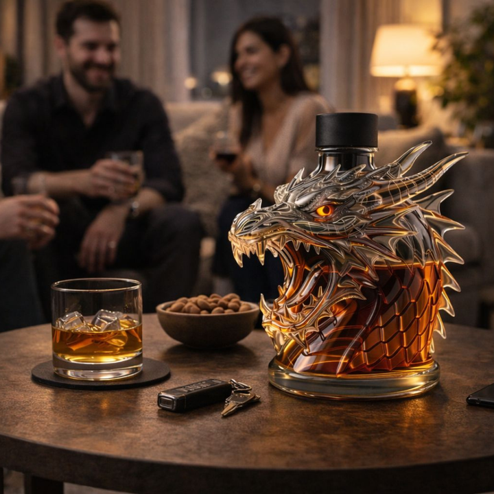 Whiskyflasche - Drachen-Sonderausgabe