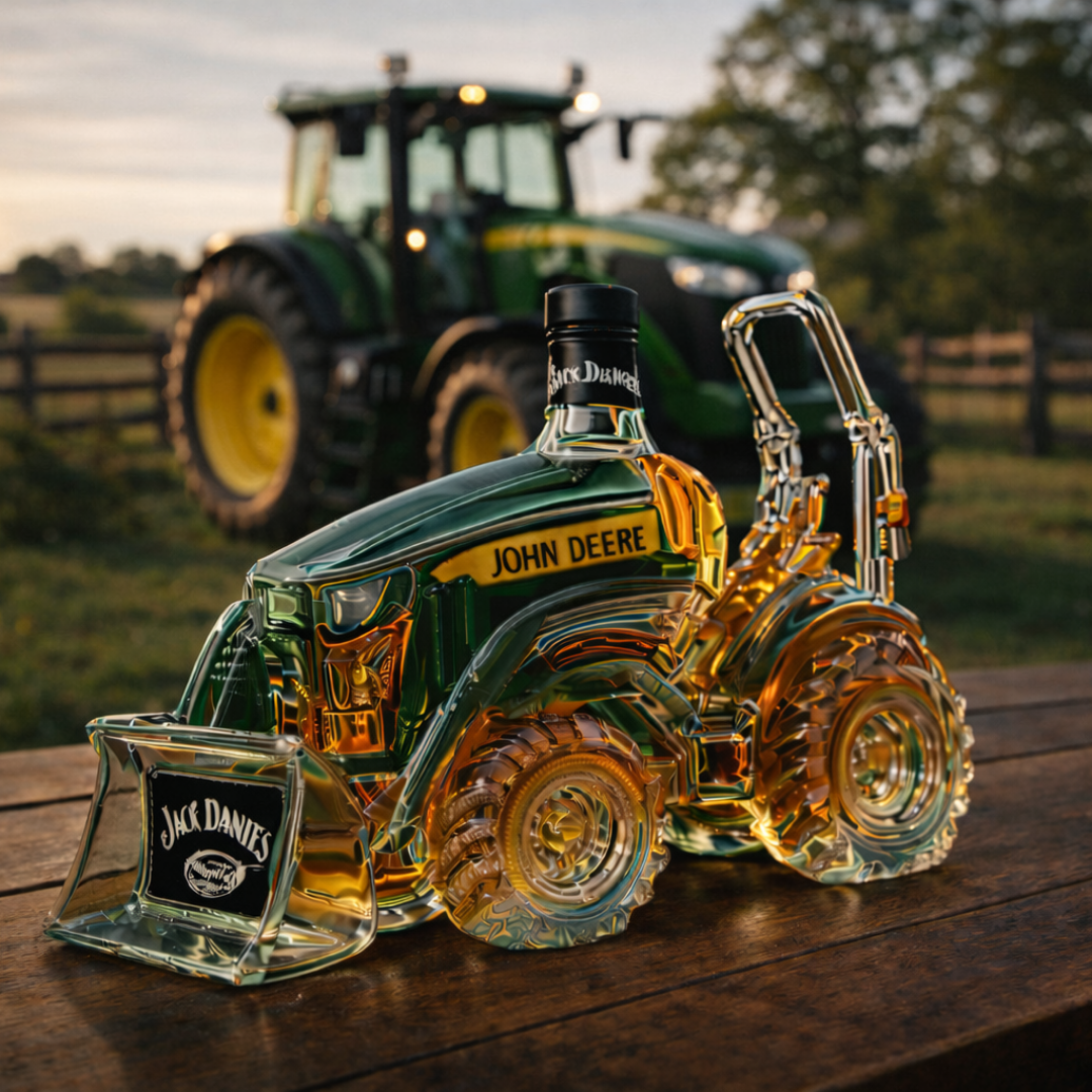 Jack Daniel's Whiskyflasche - Traktorausgabe