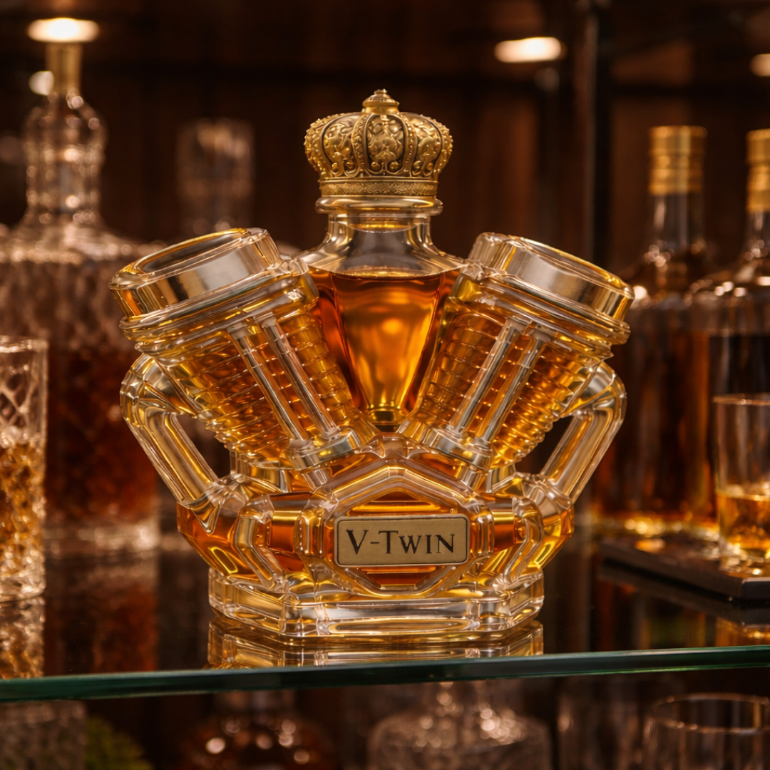 Whisky-Flasche - V8 Sonderausgabe