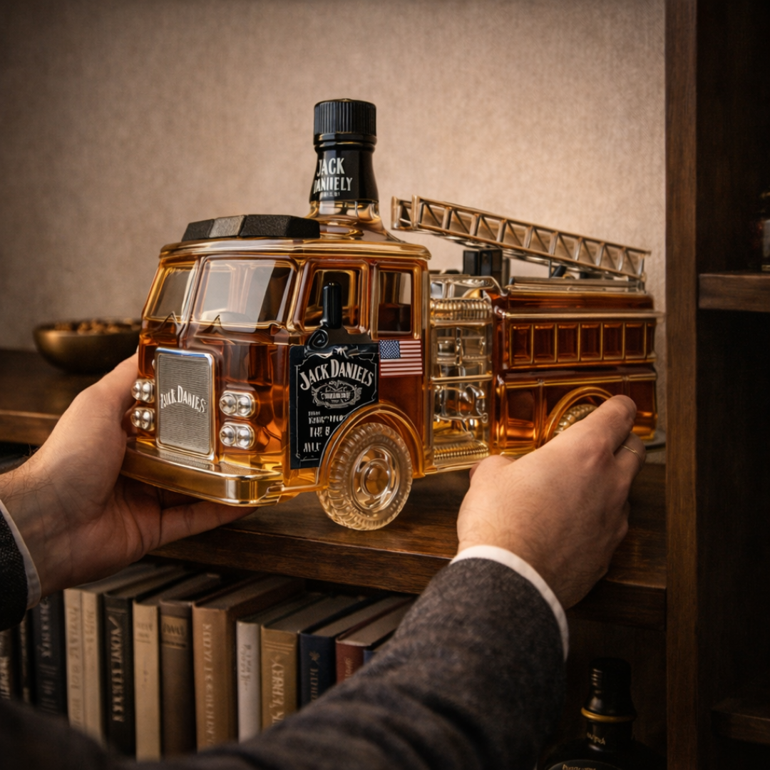Jack Daniel's Whisky Bottle - Firefighter Edition