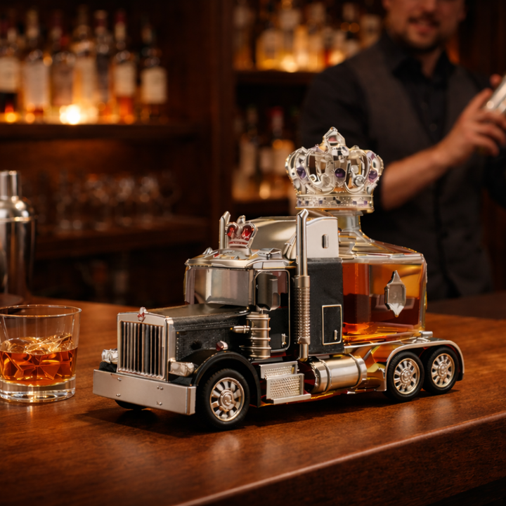 Whisky-Flasche - Edition für Straßenlastwagen
