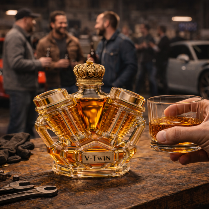 Whisky-Flasche - V8 Sonderausgabe