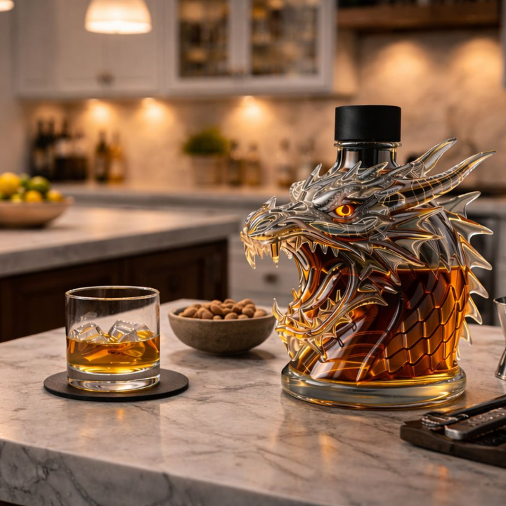 Whiskyflasche - Drachen-Sonderausgabe