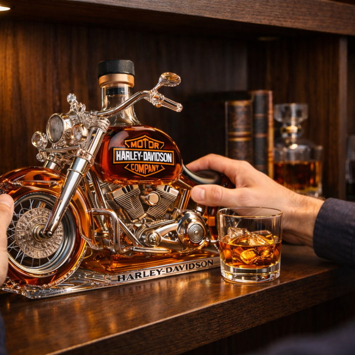 Harley Davidson Edition Whisky Bottle