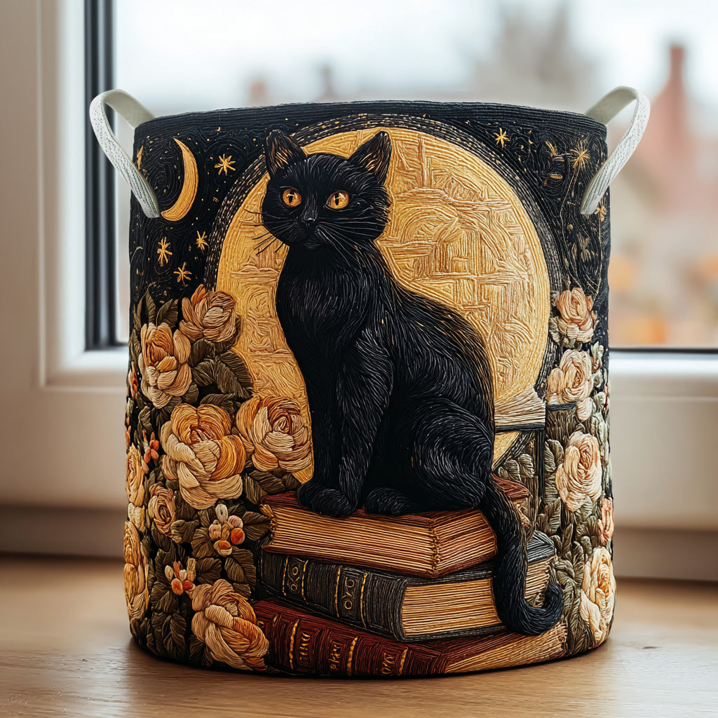 Celestial Paws Laundry Basket