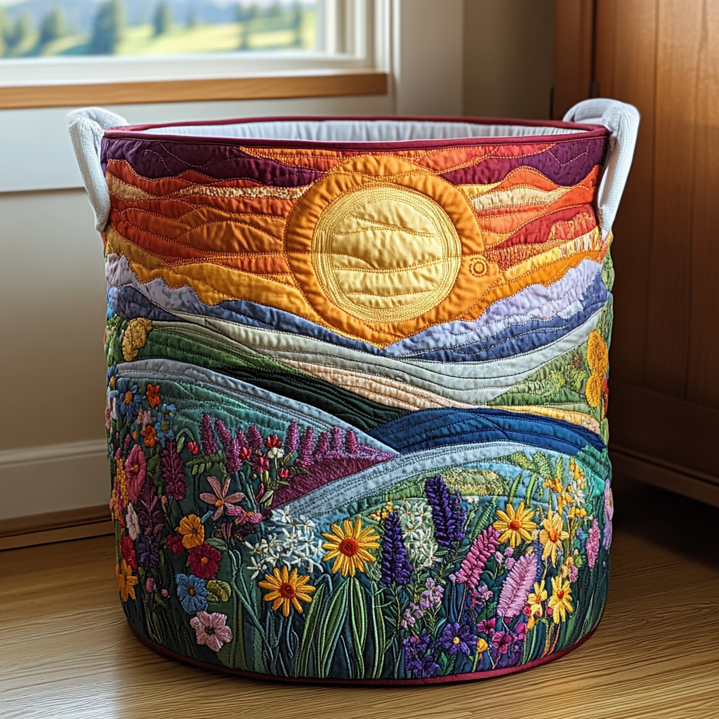 Pradera Brillante | Handcrafted Laundry Basket