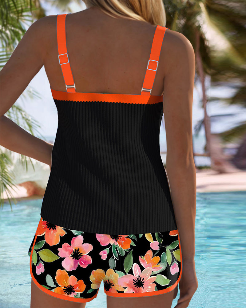 Rose | Stilvoller Zweiteiliger Tankini