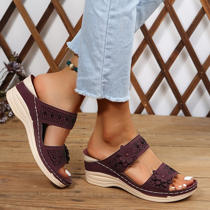 Charlotte | Komfortable Keilsandalen
