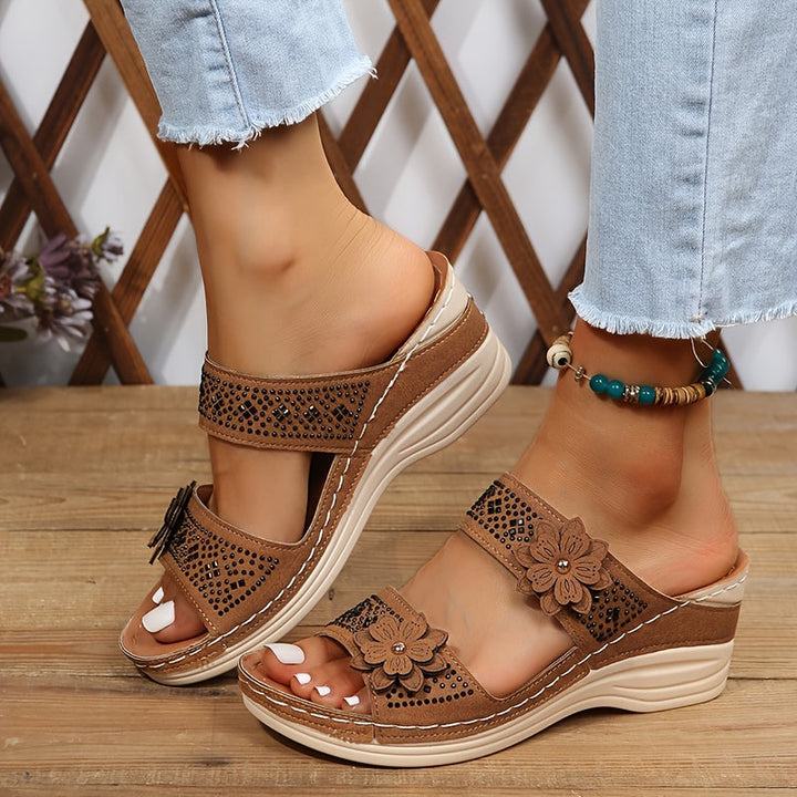 Charlotte | Komfortable Keilsandalen
