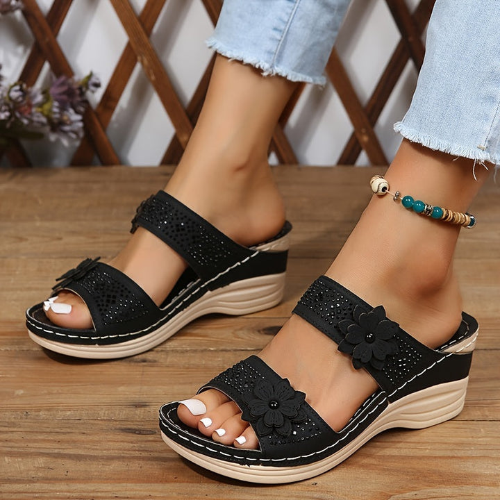Charlotte | Komfortable Keilsandalen