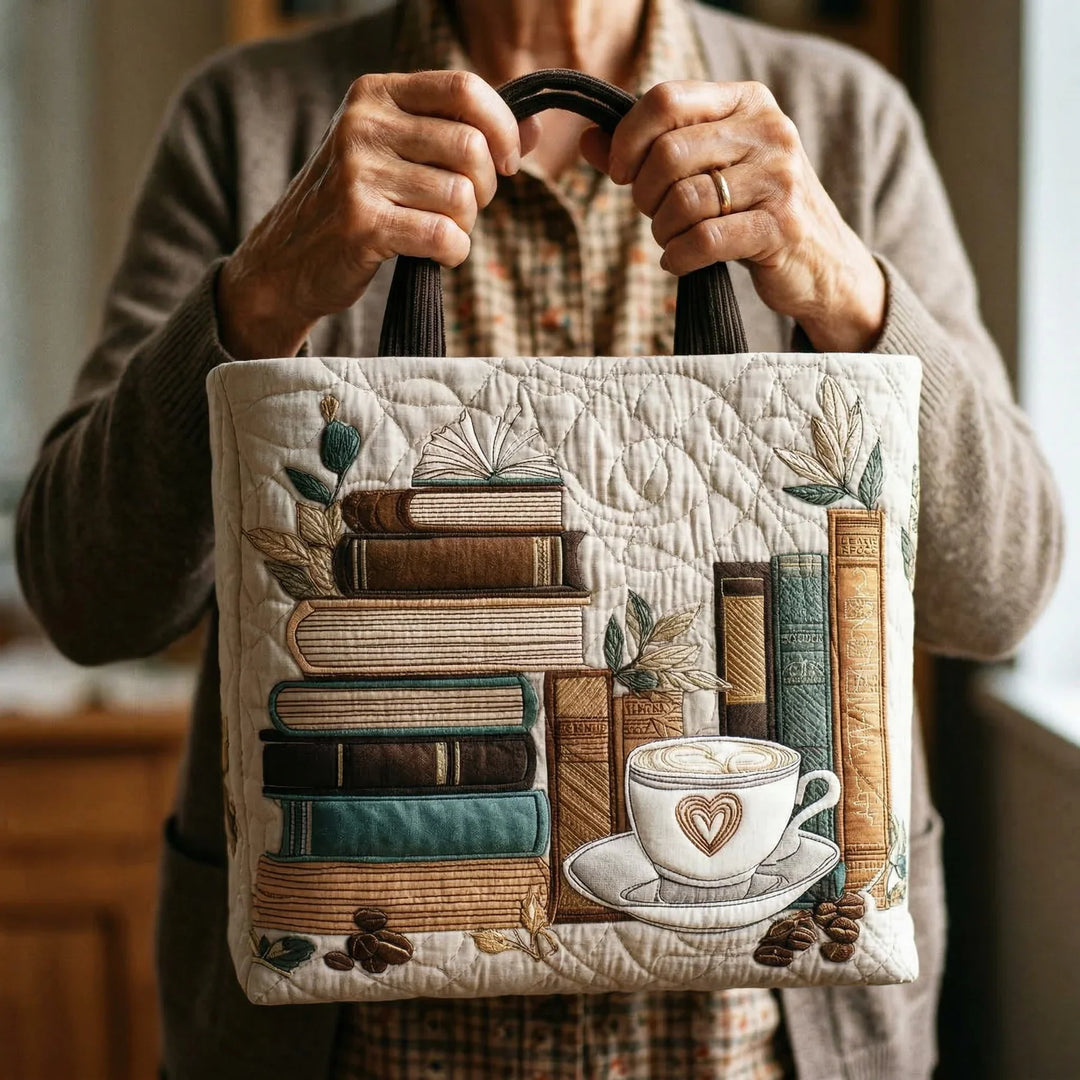Handgefertigte Tasche – Coffee Chapter