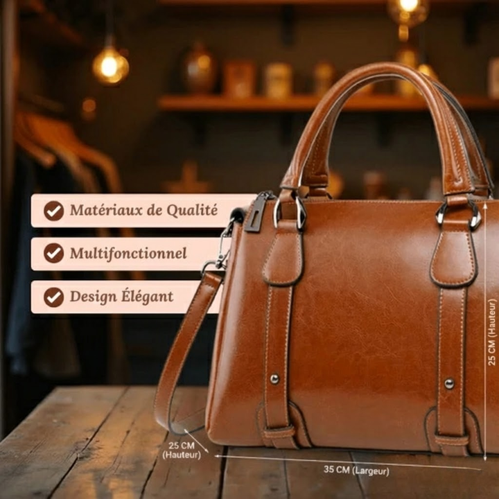 Ida | Shiny Shoulder Bag