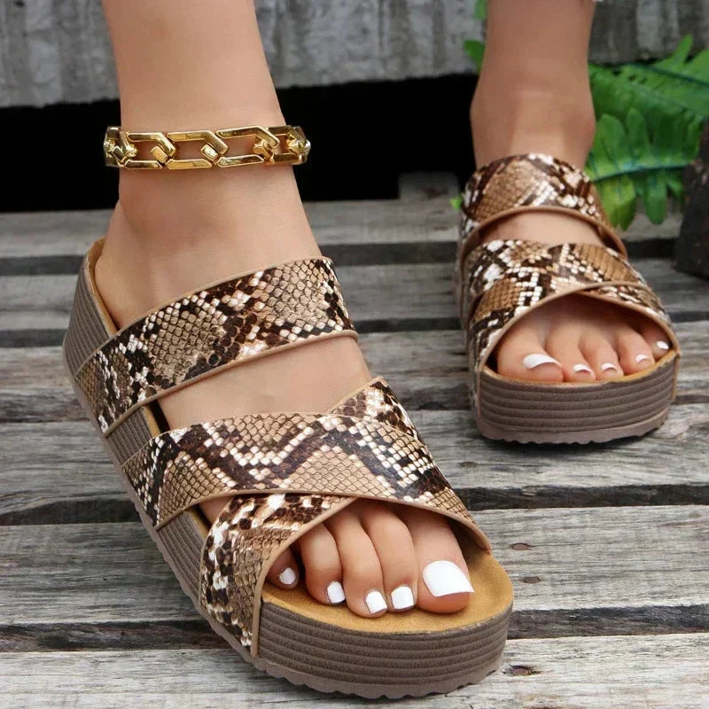 Elisabeth | Stilvolle geflochtene Sandalen